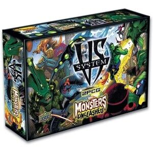 VS System Monsters Unleashed 2PCG Upper Deck  Card Game NEW